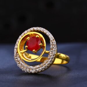 22KT Gold Ladies Gorgeous Ring LR356
