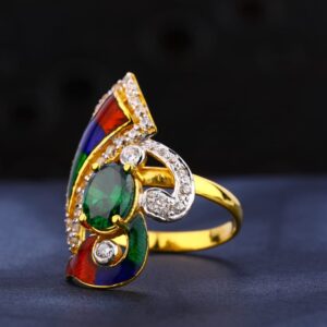 22KT Gold Ladies Fancy Ring LR355