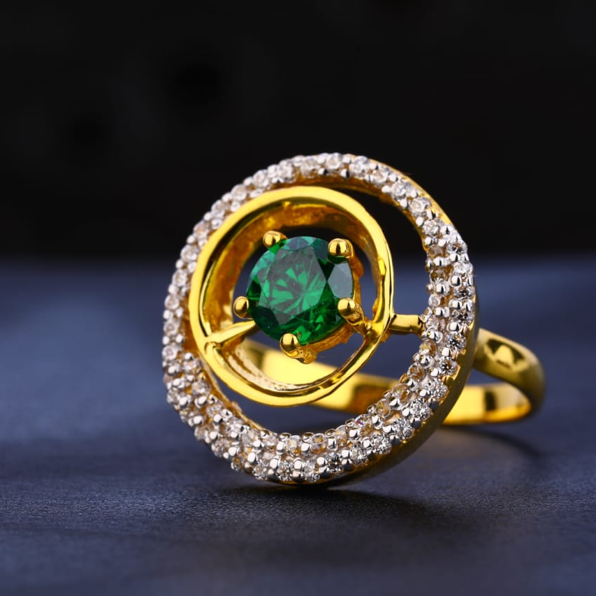 22KT Gold Ladies Exclusive Ring LR354