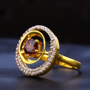 22KT Gold Ladies Classic Ring LR351