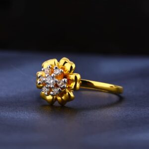 916 gold cz hallmark exclusive ladies ring lr344