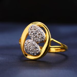 916 Gold Ladies Exclusive Ring LR313