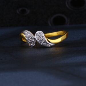 22CT Gold Hallmark Classic Ladies Ring LR1554