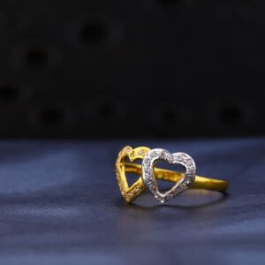 22KT Gold CZ Hallmark Gorgeous Ladies Ring LR1184
