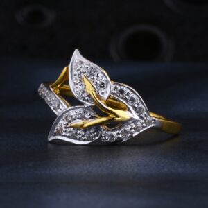 22CT Gold Hallmark Delicate Ladies Ring LR1532