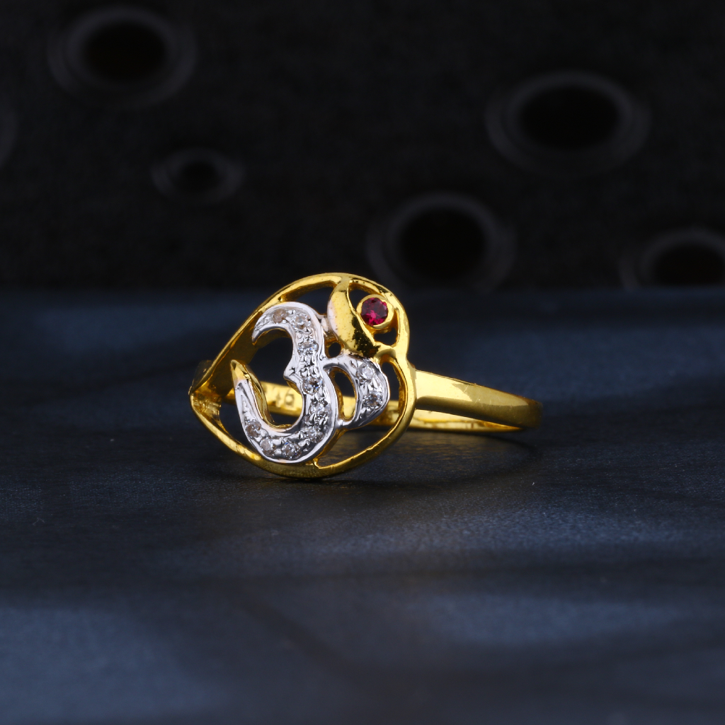 22CT  Gold Designer Women's Ring LR1524