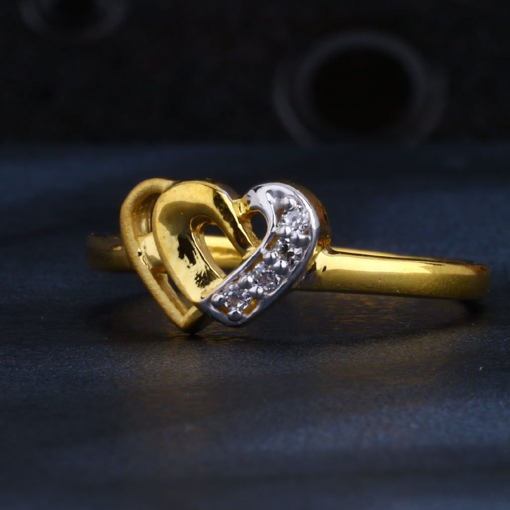 22CT  Gold Classic Women's Ring LR1523