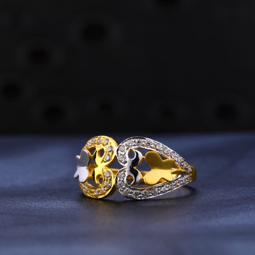 22KT Gold Fancy Ladies Ring LR1157