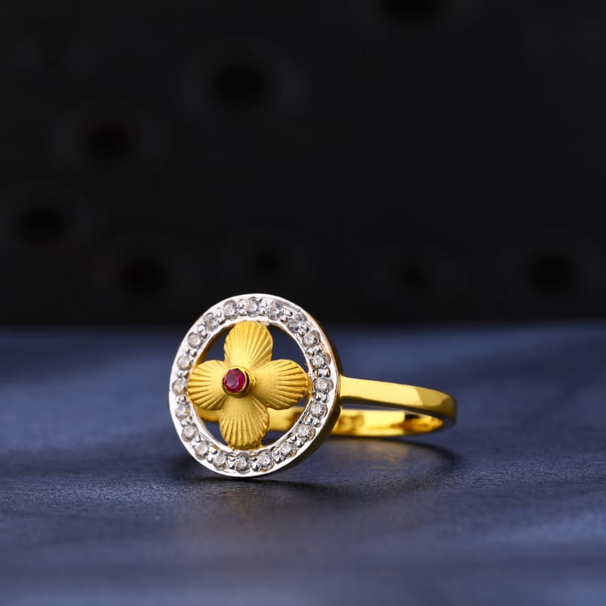 22KT Gold Exclusive Ladies Ring LR1156