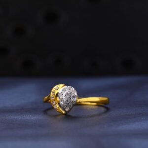 22KT Gold Classic Ladies Ring LR1153