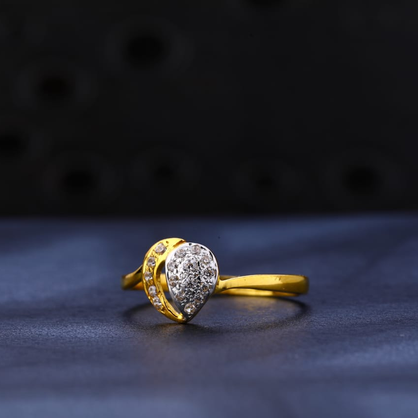 22KT Gold Classic Ladies Ring LR1153