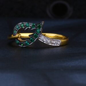 22CT CZ Gold Hallmark Exclusive Women's Ring LR1352