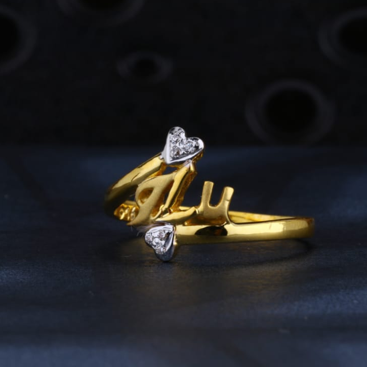 916 Gold CZ Hallmark Classic Ladies Ring LR1379