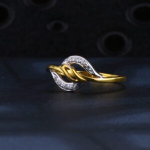 916 Gold CZ Hallmark Ladies Ring LR1380