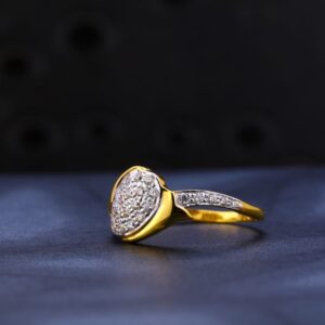 22KT Gold Ladies Classic Ring LR1286