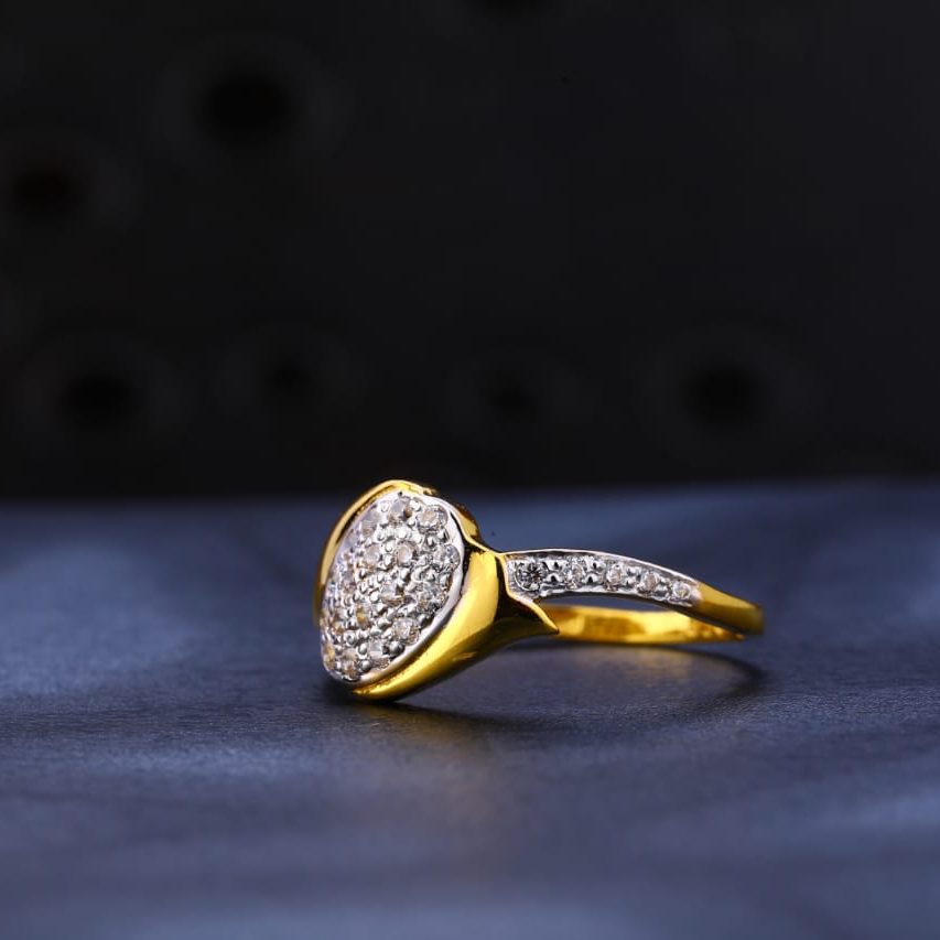 22KT Gold Ladies Classic Ring LR1286