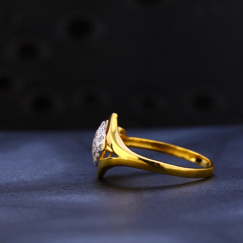 22KT Gold Ladies Ring LR1285 - Image 2