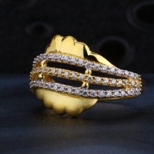 22CT CZ Gold Gorgeous Women's Ring LR1308