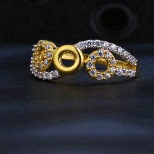22CT CZ Gold Exclusive Women's Ring LR1306