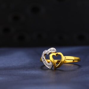 916 Gold CZ Ladies Exclusive Ring LR1275