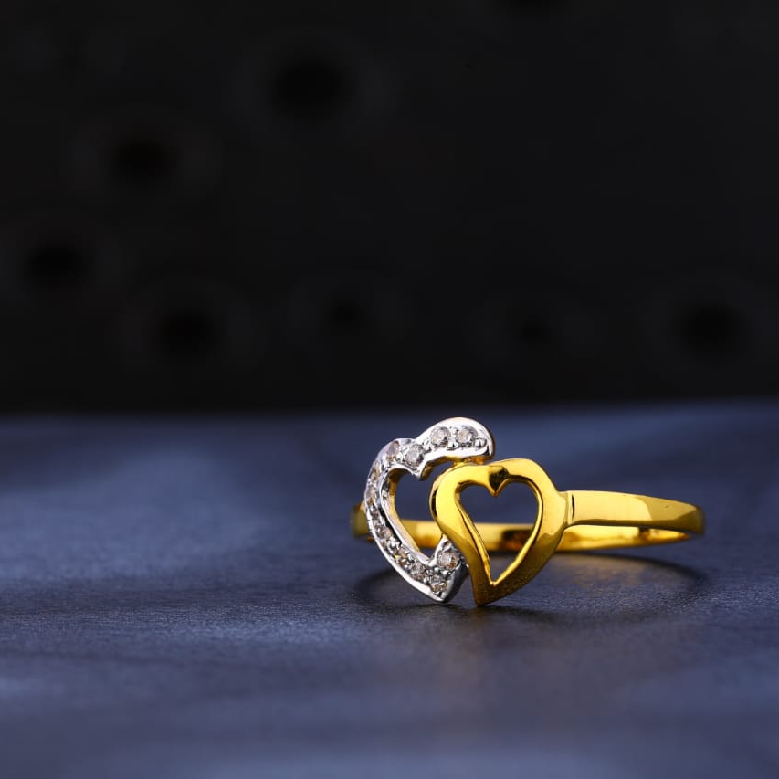 916 Gold CZ Ladies Exclusive Ring LR1275