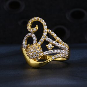 22CT Gold Hallmark Classic Ladies Ring LR1295