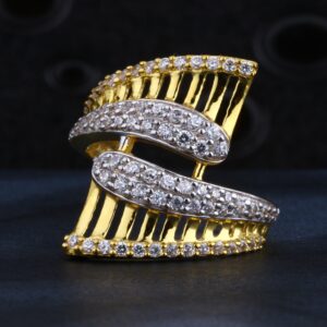 22CT Gold Stylish Women's Ring LR1293
