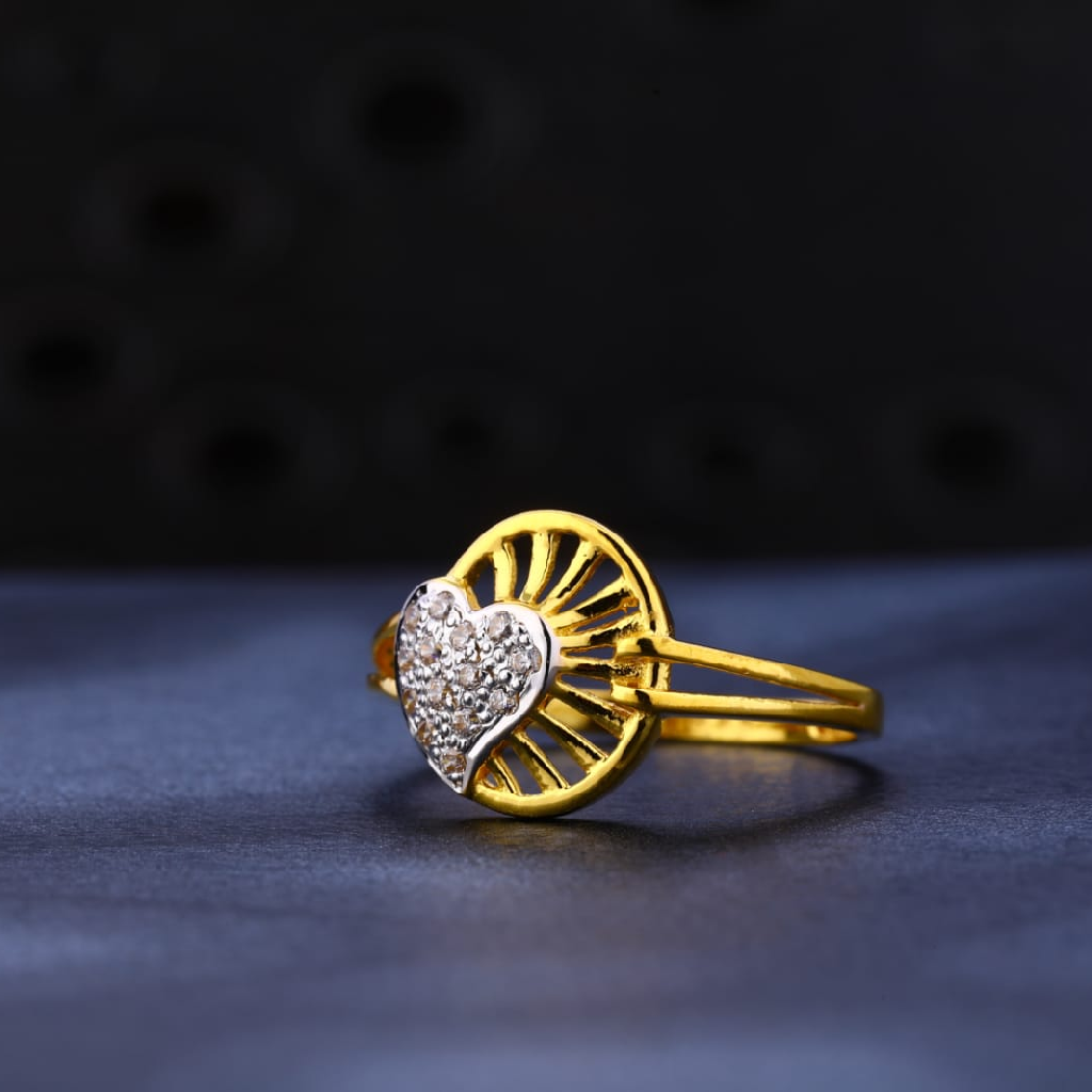 916 Gold Hallmark Fancy Ladies Ring LR1258