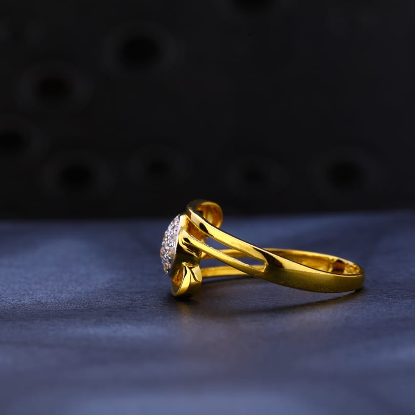 916 Gold Ladies Gorgeous Ring LR1271 - Image 2