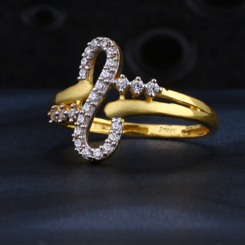 22CT Gold Classic Women's Ring LR1287
