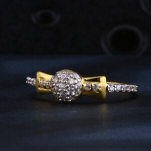 22CT Gold  Women's CZ Ring LR1447