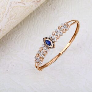 750 rose Gold Ladies Exclusive Kada Bracelet RLKB327