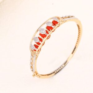 750 rose gold ladies kada RLKB323
