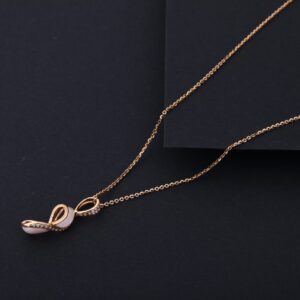 750 Rose Gold Ladies Exclusive Tanmaniya RTM387