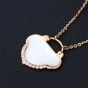 750 Rose Gold Ladies Delicate Tanmaniya RTM388 - Image 2