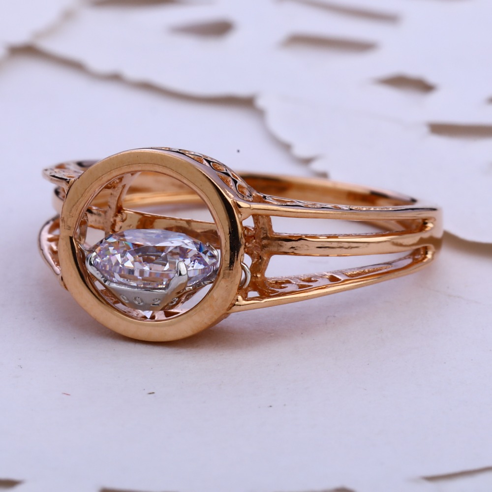 18KT Rose Gold Hallmark Exclusive Women's Ring RLR761