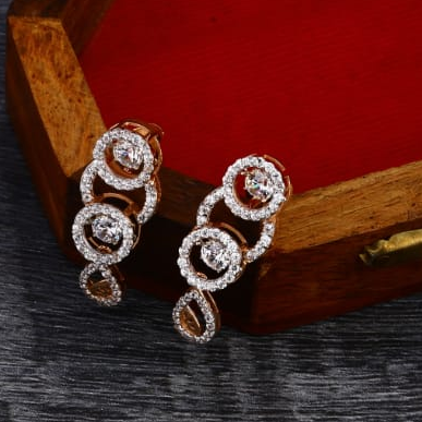 750 Rose Gold Hallmark Classic Ladies Necklace Set RN323 - Image 2
