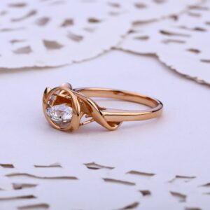 18KT Rose Gold Exclusive Ladies Ring RLR752