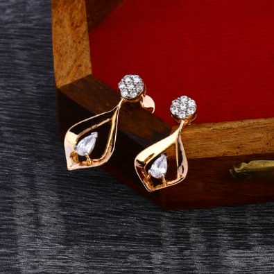 750 Rose Gold Exclusive Ladies Necklace Set RN331 - Image 2