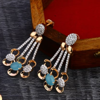 750 Rose Gold Ladies Necklace Set RN333 - Image 2