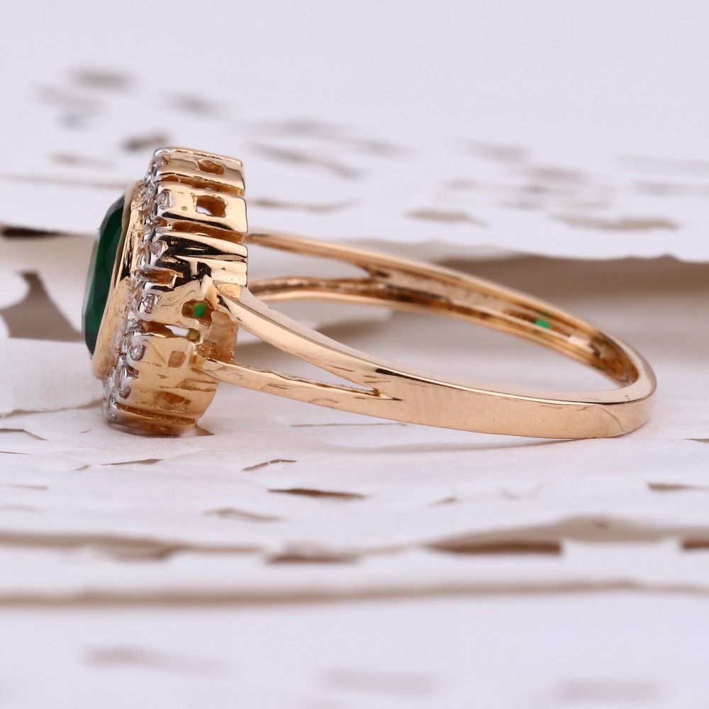 18KT Rose Gold Ladies Ring RLR875 - Image 2