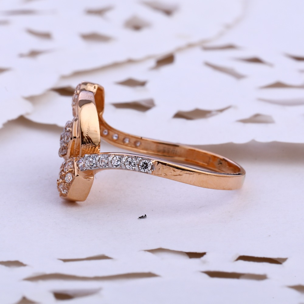 18KT Ladies Rose Gold Exclusive Hallmark Ring RLR863 - Image 2