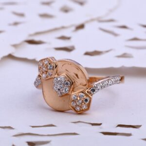 18KT Ladies Rose Gold Exclusive Hallmark Ring RLR863