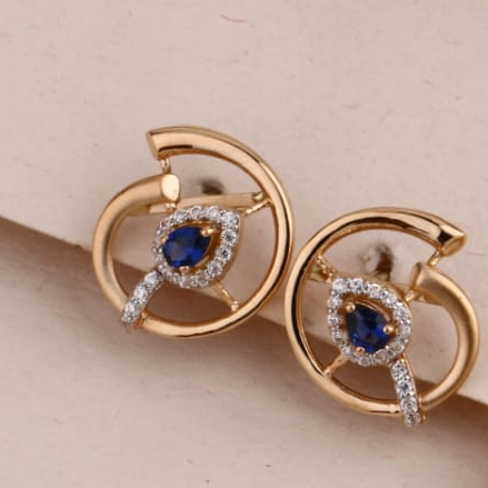 18KT Rose Gold Hallmark Ladies Pendant Set RPS210 - Image 2