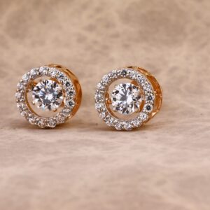 750 Rose Gold exclusive Ladies Earring RE210