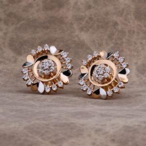 18KT Rose Gold Exclusive Ladies Earring RE231