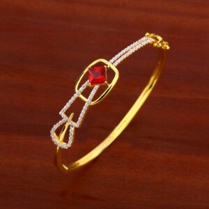 18KT Gold Women's Designer Kada Bracelet LKB129