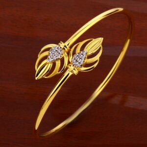 18CT CZ Ladies Gorgeous  Kada Bracelet LKB176