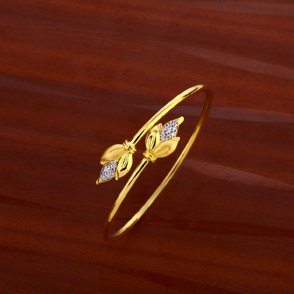 18KT Gold LADIES Kada Bracelet LKB184