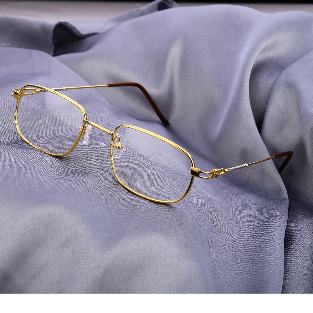 18kt gold delicate hallmark mens spectacle s56
